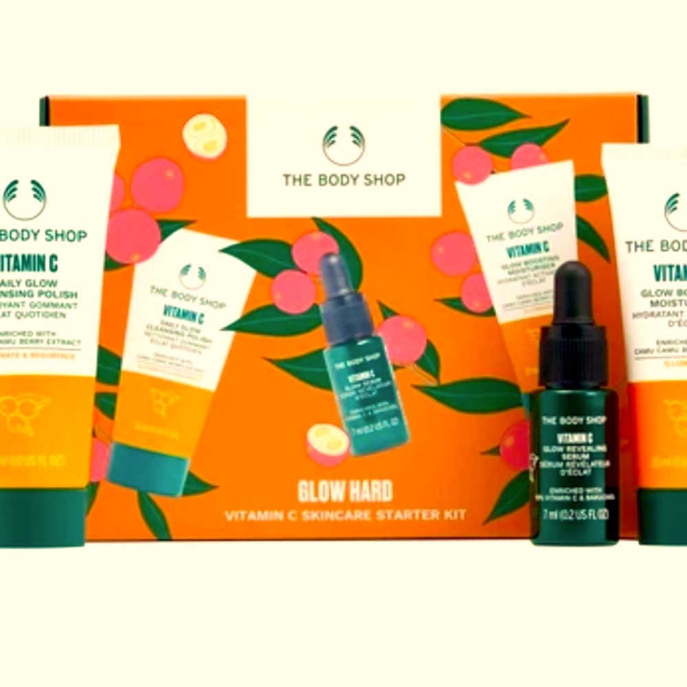 NEW!! Glow Hard Vitamin C Skincare Starter Kit